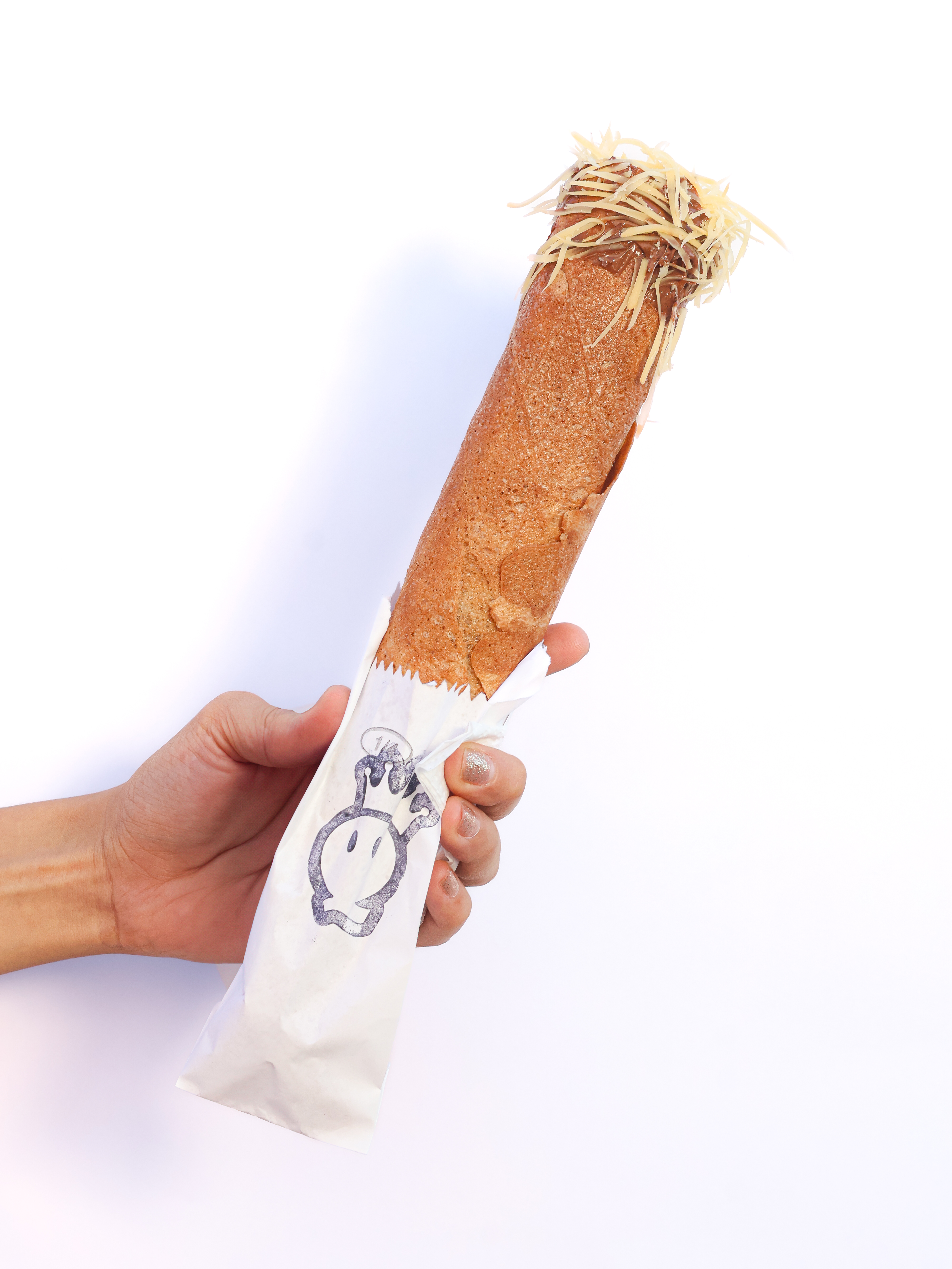 Marquesita Clásica con Nutella y queso bola